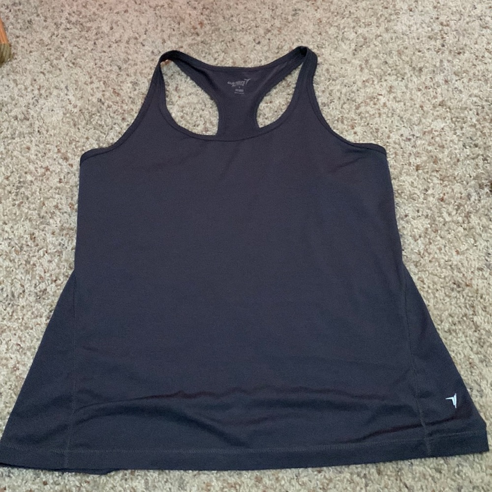 Workout razorback tank top